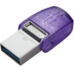 USB флеш накопичувач Kingston 256GB DataTraveler microDuo 3C USB 3.2/Type C (DTDUO3CG3/256GB) - мініатюра 2