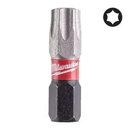 Біта SHOCKWAVE MILWAUKEE, TX40, 25мм, (25 шт), пластикова коробка - мініатюра 3