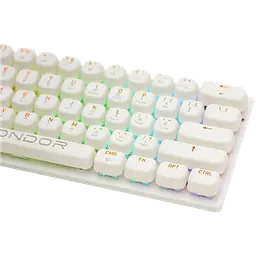 Клавіатура Kondor Starlight Magnetic White (1043) - мініатюра 3