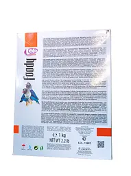 Повнораційний корм для нерозлучників Lolo Pets 1 кг LO-72602 - мініатюра 2