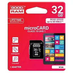 Карта пам'яті Goodram 32GB microSDHC Class 10 (M1AA-0320R12) - мініатюра 7