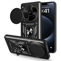 Чохол до мобільного телефона BeCover Military Nubia V70 Max Black (713535) - мініатюра 6