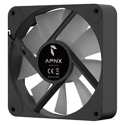 Комплект вентиляторів APNX FP1-120 ARGB Black - 3 Pack (APF3-PF11257.11) - мініатюра 10