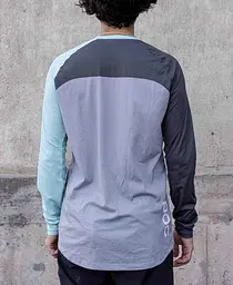 Велоджерсі POC MTB Pure LS Jersey S Сірий-Блакитний - мініатюра 2