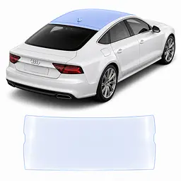 Антигравійна захисна бронеплівка за лекалами для Audi A7 4G 2010-2018 - зона даху