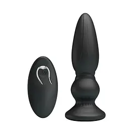 Анальна пробка LyBaile Mr.Play Vibrating Prostate Massager 12.5 см (чорний) - мініатюра 2