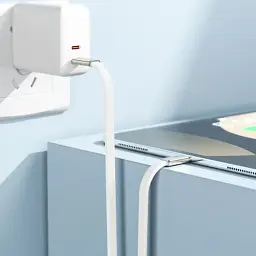Дата кабель USB 2.0 AM to Lightning 1.2m 30W nylon white Acefast (6974316286240) - мініатюра 6
