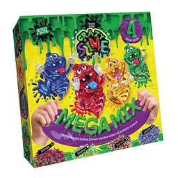 Дитячий набір для проведення дослідів "Crazy Slime" Danko Toys SLM-03 4в1 укр SLM-03-01U