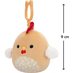 М'яка іграшка на кліпсі Squishmallows Півник Руті 9 см (SQCP00465) - мініатюра 5