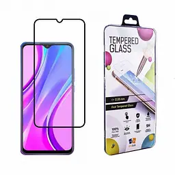 Скло захисне Drobak Xiaomi Redmi 9A Full Cover Full Glue (Black) (222233)