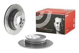 Диск гальмівний невентильований Bmw 3 90-06р Brembo (08.5366.76)