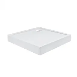 Набір Qtap душова кабіна Capricorn CRM1099SC6 Clear + піддон Tern 309912C із сифоном - мініатюра 2