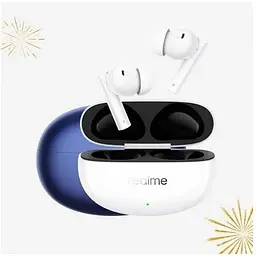 Бездротові навушники Realme Buds Air 5 у кейсі білі RMA2301 - мініатюра 4