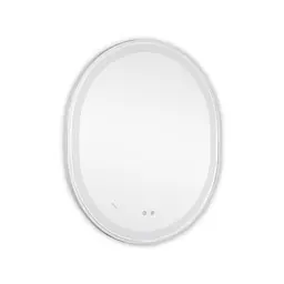 Дзеркало Qtap Gemini 800x700 з LED-підсвічуванням Touch, з антизапотіванням, з димером температури кольору (3000-6500K) Reverse QT2578R8071W - мініатюра 7
