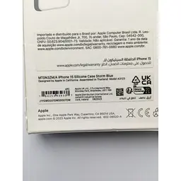 Оригінальний силіконовий чохол Apple Silicone Case MagSafe для iPhone 15 (6.1") Storm Blue MT0N3ZM/A - мініатюра 7