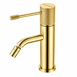 Змішувач для біде VBI Milano Uno gold VBI-050104GL-H01GL