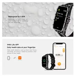 Смарт-годинник Smart Watch iMiki MB-1 Super AMOLED 1.64 (456x280) 230мАч Silver - мініатюра 7
