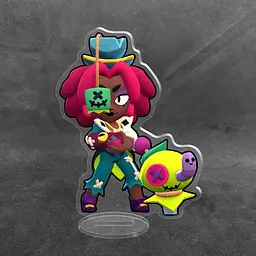 Акрилова колекційна фігурка Brawl Stars Джуджу 10 см - мініатюра 2