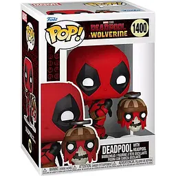Фігурка Funko Pop! Deadpool and Wolverine: Дедпул з Хедпулом [79768] [132487] - мініатюра 2