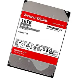 Жорсткий диск Western Digital 3.5" Red Pro HDD SATA 18.0TB [WD181KFGX] [103864] - мініатюра 4