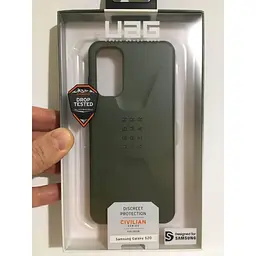 Оригінальний протиударний чохол UAG Civilian Samsung Galaxy S20 (6.2") Olive Drab (21197D117272) - мініатюра 2