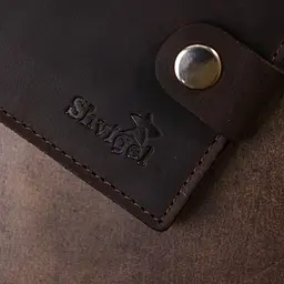 Чоловіче шкіряне портмоне SHVIGEL 11х9х1 см acs0022445 - мініатюра 8
