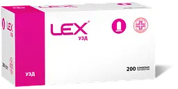 Презервативи для УЗД Lex без змазки 200 шт. / Насадка презерватив для ректовагінальних досліджень