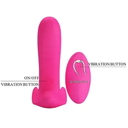 Вібратор Pretty Love Remote Control 10 см рожевий - мініатюра 7