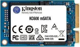 Kingston SKC600[SSD накопичувач mSATA 256GB SATA SKC600]