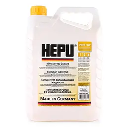 Антифриз HEPU YLW G11 -80 °C концентрат жовтий 5 л. P999 -YLW-005 - мініатюра 1