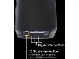 Маршрутизатор (роутер) NETGEAR RBK862SB Orbi 2-pack (RBK862SB-100EUS) - мініатюра 3