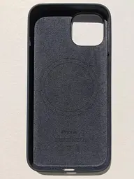 Оригінальний силіконовий чохол для iPhone 15 Plus Apple Silicone Case with MagSafe Midnight Black MT103ZM/A - мініатюра 3