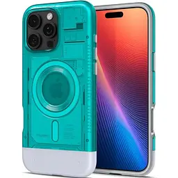 Чохол Spigen Classic C1 з MagSafe Bondi Blue для iPhone 16 Pro (ACS08153) - мініатюра 2