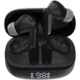 Бездротові навушники Acefast W1 Active Noise Cancelling true wireless earbuds Black (6974316283614)