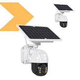 Вулична камера відеоспостереження PTZ TP6 з WiFi/4G та сонячною панеллю V380 (42642-TP6_2345) - мініатюра 2