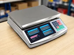 Ваги торговельні MATARIX MX-413 50кг / Ваги товарні з подвійним табло - мініатюра 1