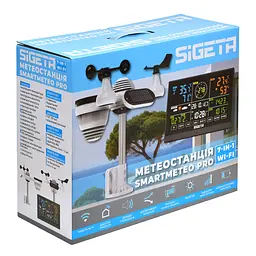 Метеостанція SIGETA SmartMeteo Pro 7-in-1 Wi-Fi (65031) - мініатюра 10