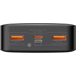 Портативна батарея Baseus Bipow Digital Display Power Bank 20000 mAh 20W PPBD050501 Black - мініатюра 4