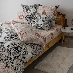 Постільна білизна ТЕП Soft Dreams Turkish 70x70 двоспальна бежева - мініатюра 5