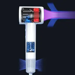 Фен XO Hair Dryer CF29 Білий - мініатюра 4