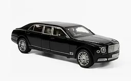 Машинка RS-52405 AutoExpert металопластик 1:24 звук світло інерція відчиняються двері багажник і капот в коробці (6975607650597) Чорний