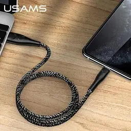Кабель Usams U41 Braided USB-A to Micro-USB 2A 3m Black [138960] - мініатюра 8