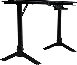 Геймерський комп'ютерний стіл GT Racer T-1211, 120x60x73 Black (T-1211 (120x60x73) Black) - мініатюра 7