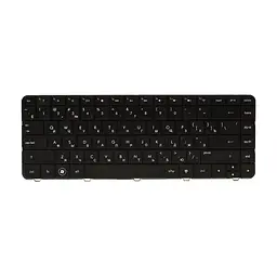 Клавіатура ноутбука PowerPlant HP Pavilion G4 чорна, чорний фрейм (KB310579)