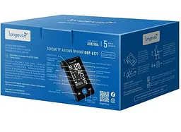 Тонометр Longevita DBP-6177 Comfort+ Type-C з голосовим супроводом автоматичний на плече - мініатюра 3