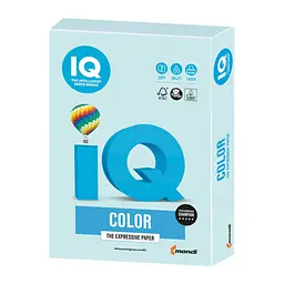 Бумага IQ color А4 160g 250sh Blue, Light, pastel Mondi (BL29/A4/160/IQ)