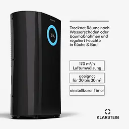 Осушувач повітря Klarstein DryFy Pro Connect 20л (10045550) - мініатюра 5