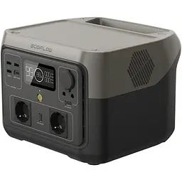 Зарядна станція EcoFlow River 2 Max 512 Вт/год чорно-сіра - мініатюра 4