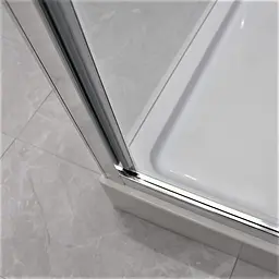 Душова кабіна Dusel A-516 90x90x190 прозоре, Хром, Універсальна, прозорий, хром, 90x90 - мініатюра 7