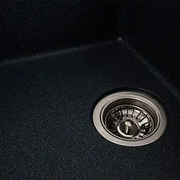 Гранітна мийка для кухні VALESO ZIRKONE 6250 матова Антрацит (SP000047333) - мініатюра 3